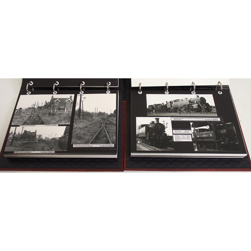 202 - Two albums containing B&W prints taken mainly in the late 1950s/60s - locations noted - Cricklewood ... 