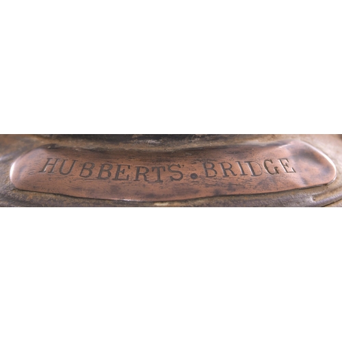 291 - GNR signal lamp case, HUBBERTS BRIDGE, original condition.