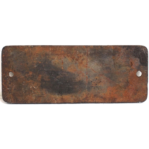 296 - LNWR crane plate No 2685,  cast iron, 9¾