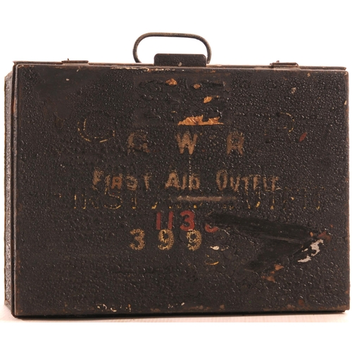 303 - GWR First Aid box, 13¾