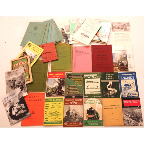 366 - Booklets, quantity including instruction, ITSE publications 1-14, 16, 20 and K&WVRy poster 1968, cor... 