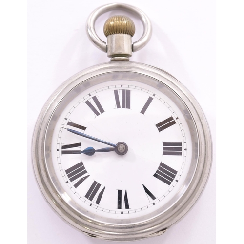 469 - Pocket watch, SECR (very worn), also engraved 2746, SR, Waltham movement, runs when wound.