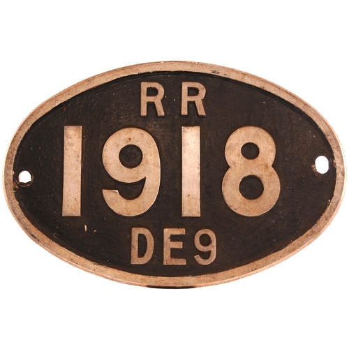 488 - Rhodesian cabside, RR 1918, DE), cast aluminium, 19¼