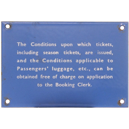 491 - BR(Sc), Ticket Conditions enamel, 6