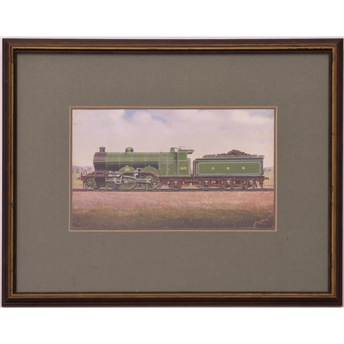 514 - Early GCR print, Loco 192, by Railway Mag, 22