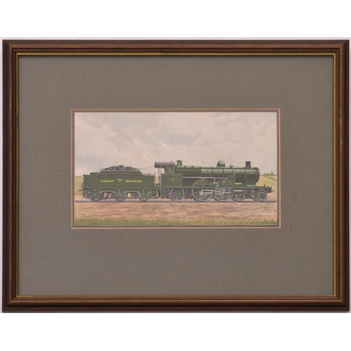 514 - Early GCR print, Loco 192, by Railway Mag, 22