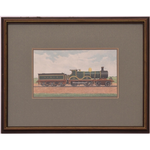 514 - Early GCR print, Loco 192, by Railway Mag, 22