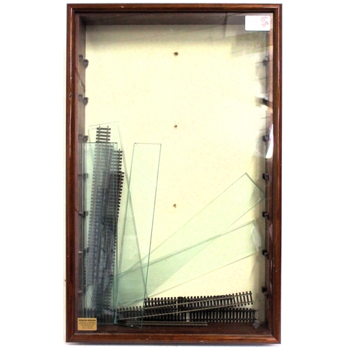 68 - Picture Pride wall mounted model display case, 17