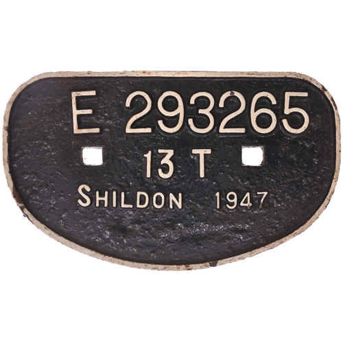 670 - D wagonplates, as shown. (4)