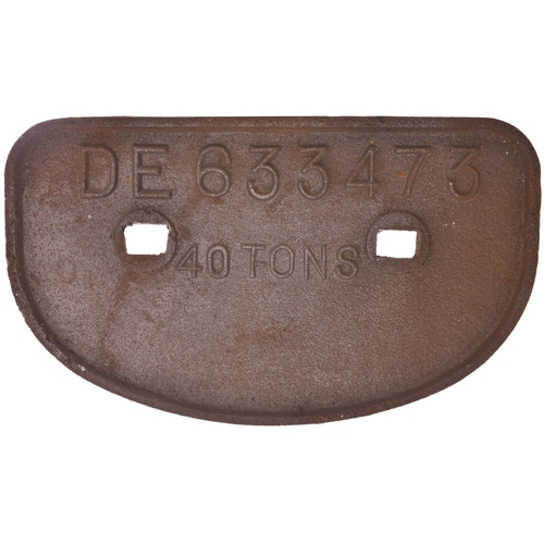 670 - D wagonplates, as shown. (4)