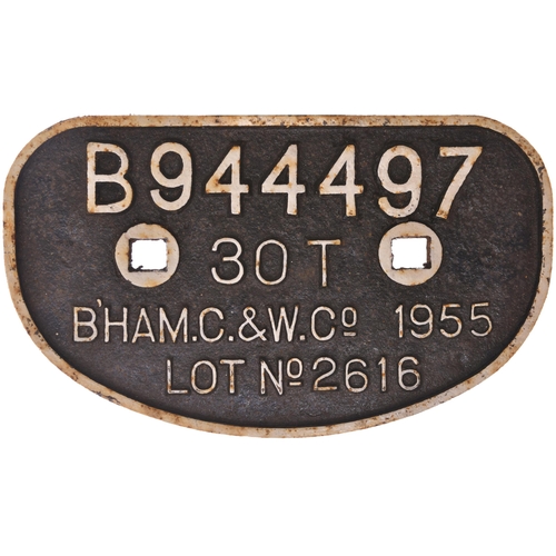 685 - D wagonplates, as shown. (4)