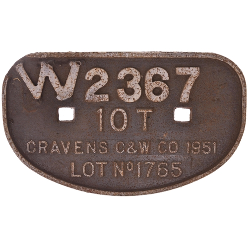 710 - D wagonplates, as shown. (4)