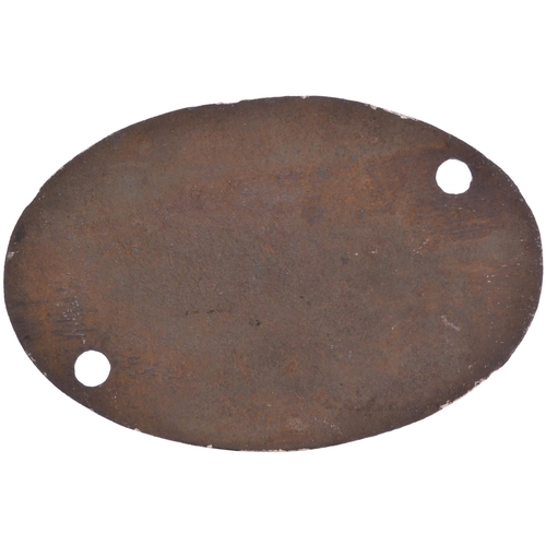 725 - Boundary plate, MDHB Maintenance Ends (Mersey Docks and Harbour Board), cast iron, 9