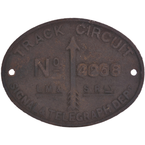 725 - Boundary plate, MDHB Maintenance Ends (Mersey Docks and Harbour Board), cast iron, 9