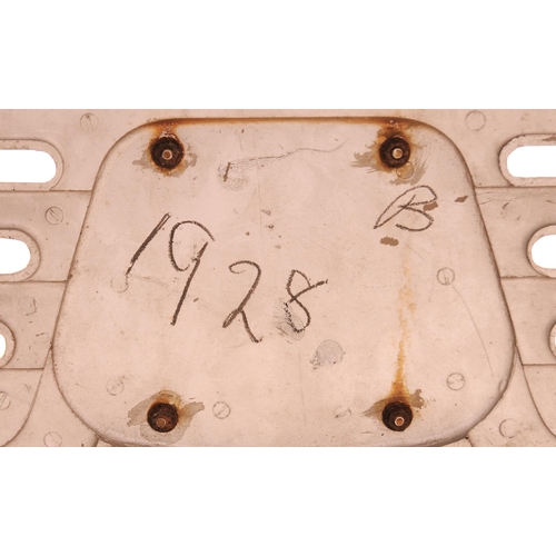 736 - A bus or coach radiator embellishment, BRISTOL, EASTERN COACH WORKS, fibreglass, alloy badge with ra... 