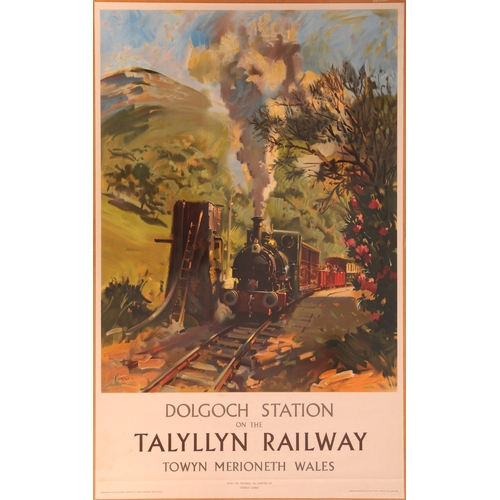 743 - Poster, DOLGOCH STATION, by Cuneo, rolled.