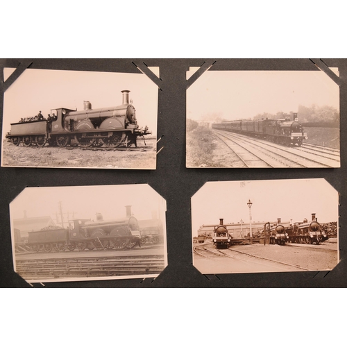 780 - Photo albums, LBSCR Terriers, etc, 300+ postcard size prints. (2 Albums)