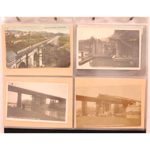 785 - Postcards, tunnels and viaducts, pre-group era, a wide variety and some unusual locations. (66)