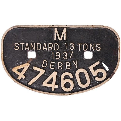 827 - D wagonplates, as shown. (4)