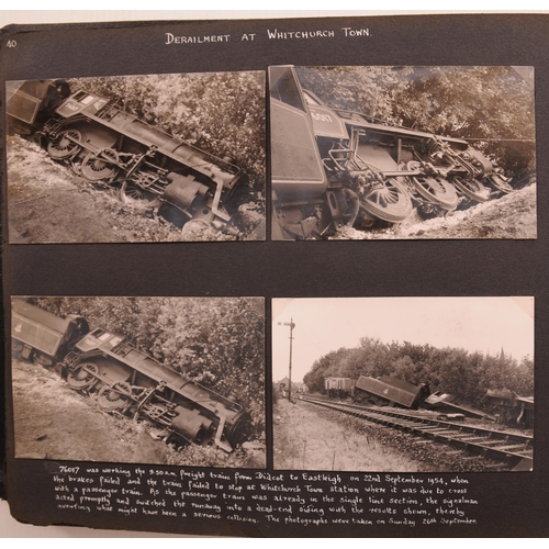 854 - Photographs, Dick Riley Collection, 1950s, Bluebell Line, Midhurst, V2s on Southern, Kent, Exeter, W... 