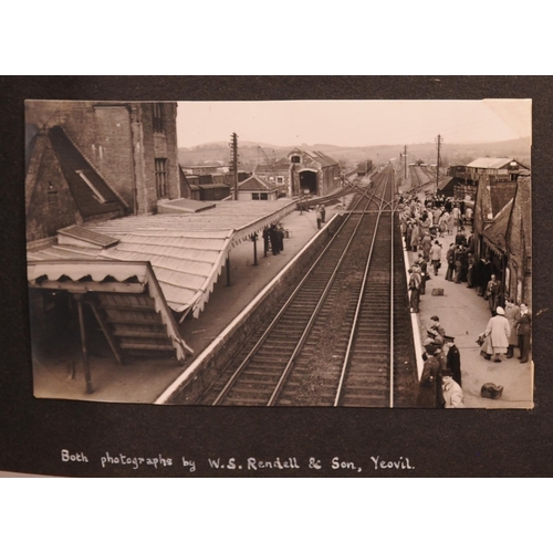 854 - Photographs, Dick Riley Collection, 1950s, Bluebell Line, Midhurst, V2s on Southern, Kent, Exeter, W... 