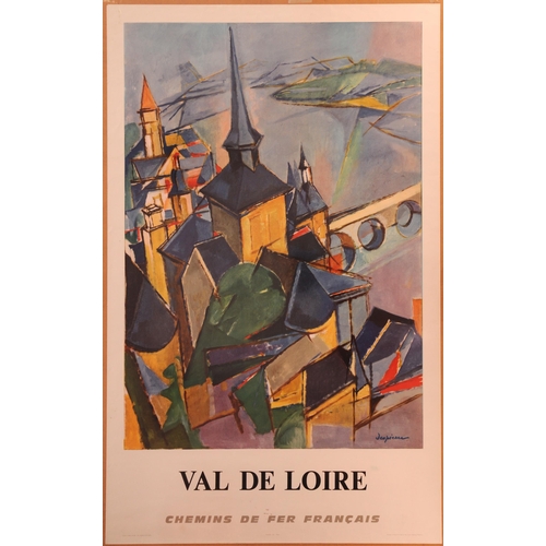 874 - Poster, VAL DE LOIRE, SNCF, 1972, by Jacques Despierre, rolled.