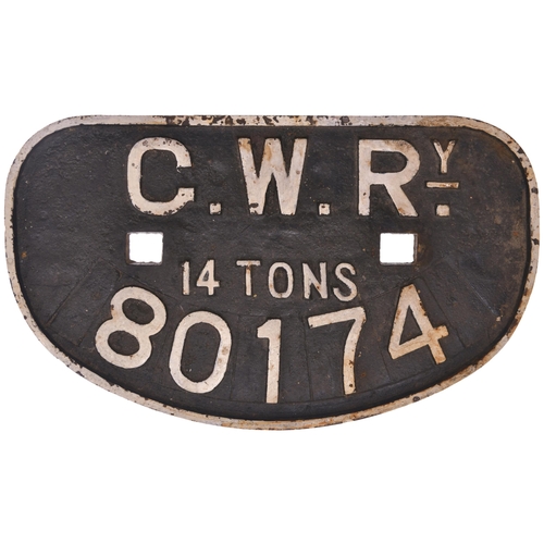 1003 - D wagonplates, as shown. (4)