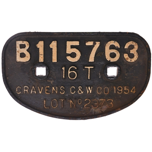 1003 - D wagonplates, as shown. (4)