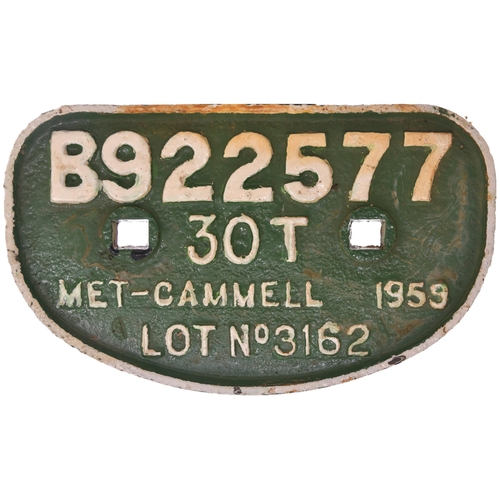 1011 - D wagonplates, as shown. (3)