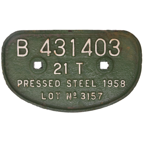 1024 - D wagonplates, as shown. (4)