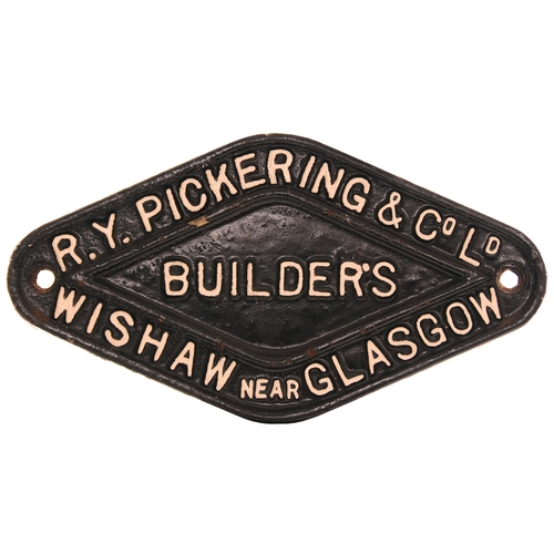 1141 - Bridgeplate, NER, 107, Wagonplates PICKERING and WAGON REPAIRS GLOUCESTER and DROP VALVE station pla... 