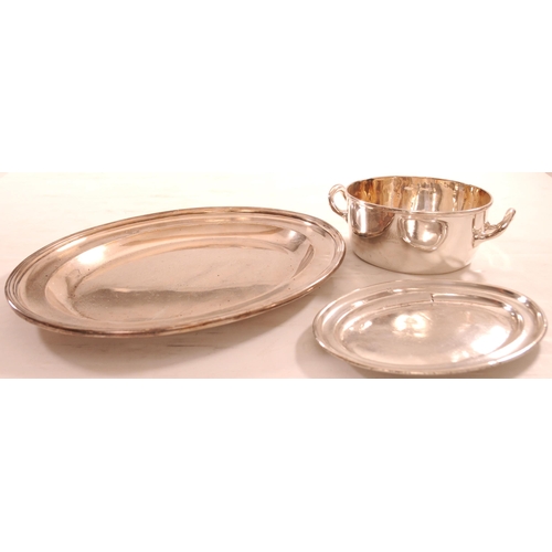 904 - Silverware, LMS Hotels meat dish, 18