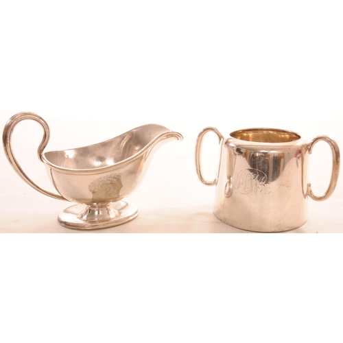 950 - Silverware, LSWR sugar bowl, height 4