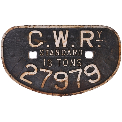 973 - D wagonplates, as shown. (4)