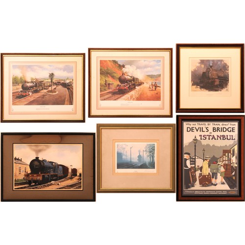 1157 - Selection of framed and glazed prints, as shown. (6)