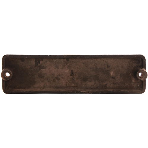 111 - A smokebox numberplate, 31870, from a (South Eastern & Chatham Railway) N Class 2-6-0 No A870 assemb... 