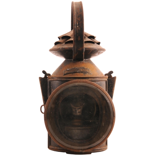 118 - A GNR three aspect handlamp, plated BRADFORD, GDS 91, with an additional plate, AYLSHAM, on the side... 