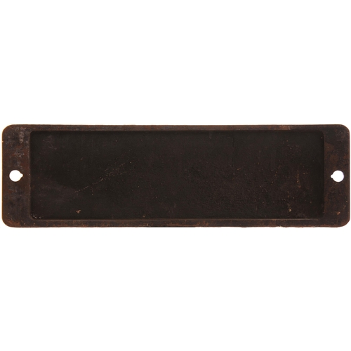 129 - A smokebox numberplate, 5263, from a GWR 4200 Class 2-8-0T. The front repainted. (See previous Lot f... 