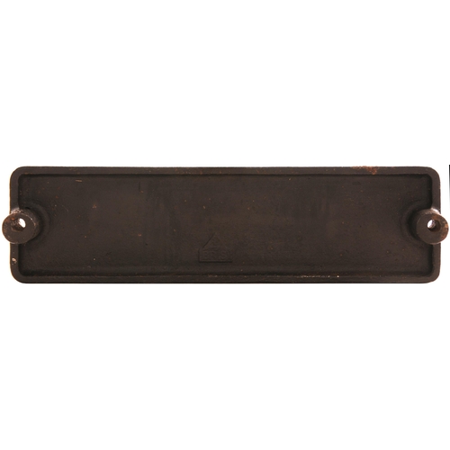 192 - A smokebox numberplate, 30488, from a London & South Western Railway/Southern Railway H15 Class 4-6-... 