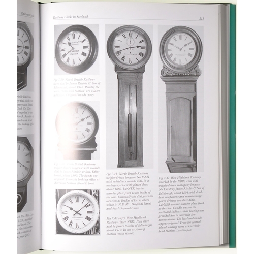 229 - A book, RAILWAY CLOCKS, Ian P Lyman, Mayfield, 2004, 359 pp, hardback with dust jacket. (Postage Ban... 