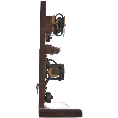 319 - A GWR permissive block instrument, a unique design  produced at the GWR's Reading signal works and u... 