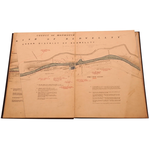 408 - A set of plans, LNWR SIRHOWY RAILWAY, NANT-Y-BWLCH TO ARGOED and ARGOED TO NINE MILE POINT, two volu... 