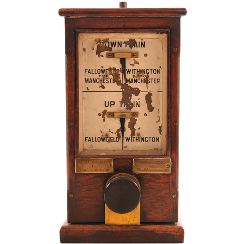 417 - A Cheshire Lines Committee routing instrument (originally designed as a block instrument and later c... 