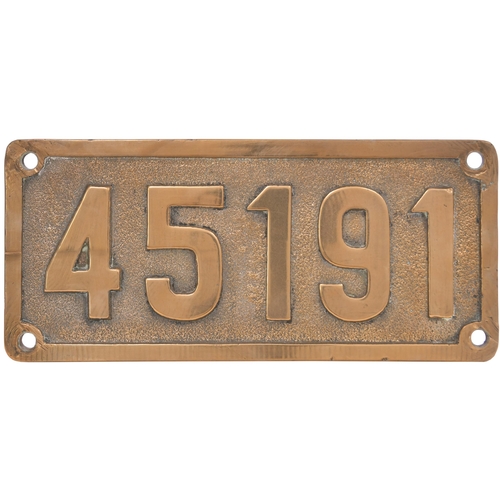 443 - A Turkish locomotive numberplate, from a Std Gauge 2-8-0 Turkish Rlys (TCDD) WW2-supply type S160 bu... 