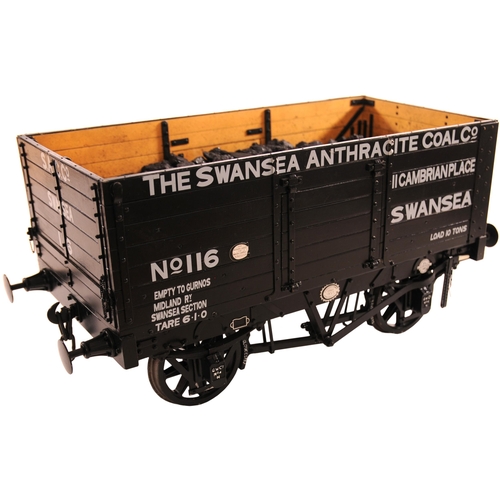 49 - A model coal wagon, THE SWANSEA ANTHRACITE COAL CO, No 116, built by GLOUCESTER RAILWAY CARRIAGE AND... 