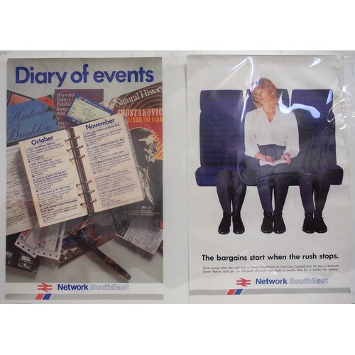 290 - Large quantity of rolled BR posters approx. 20. (Dispatch by Mailboxes/Collect from Banbury Depot)