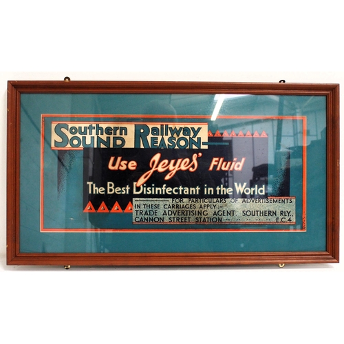 102 - Southern Railway carriage advertising print 