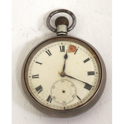 149 - Barry Railway pocket watch, rear engraved 