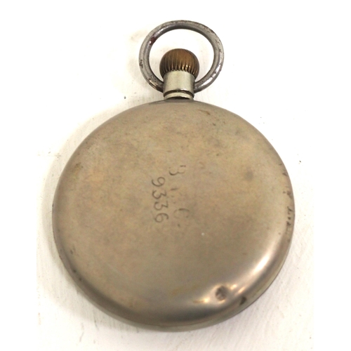 149 - Barry Railway pocket watch, rear engraved 