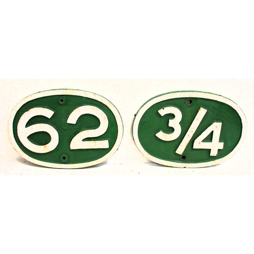 246 - London South Western Railway C/I milepost heads - 